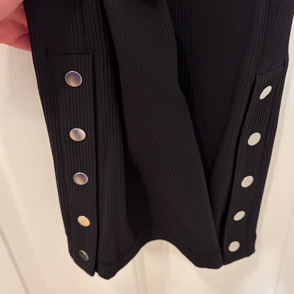 Athleta Elation Rib Snap Pant in Black - Picture 5 of 6